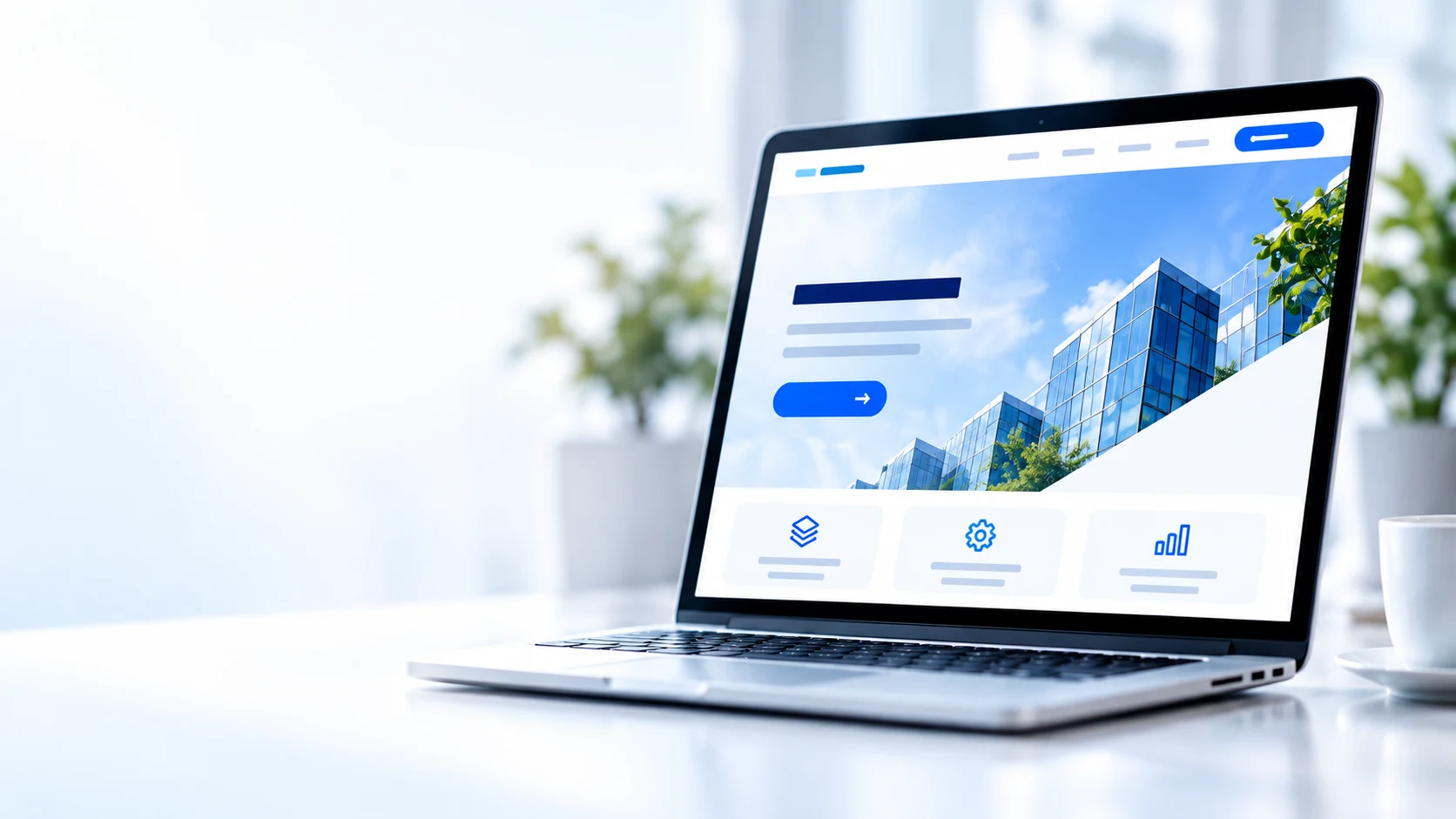 LiteWordを使ったWebサイトの画面を表現したイメージ